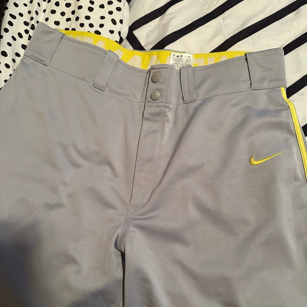 Nike Swingman baseball pants.